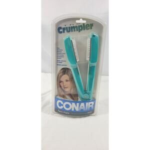 Conair Twin Plate Texturizing Iron The Crumpler Teal Model CS12CS 2001 NEW